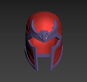 magneto helmet x-man cosplay x man futurerevolution future revolution art 3d print model - Mito3D