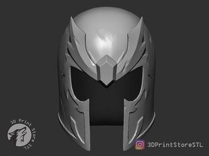 magneto helmet x-men - fan art ironman cosplay armor marvel avengers endgame weapon captain superhero comic film infinity mask rhino galactus toys thor men games game accessories 3d print model - Mito3D