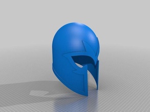 magneto casco impresión x men clase artchallenge creadores desafíos gadgetchallenge arte escaneos réplicas 3d print model - Mito3D