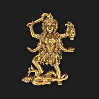 mahakali pendente frase mataji religione idolo Dio statua gioielleria ciondoli arte scultura figura 3d sollievo 3d print model - Mito3D