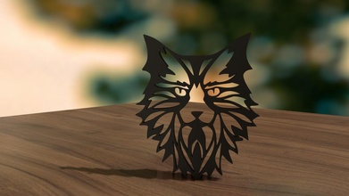 maine coon toy design art cat animal games keychain 3dprint vectors illustration toys 3d print model - Mito3D