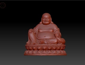 Maitreya personagem arte decoração escultura pedra estátua Buda corpo figura natureza Lego estatueta tradicional mobília mulher esculturas 3d print model - Mito3D