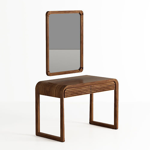 makeup table 5 table furniture interior chair wood modern design room wood table dining table interior design wood chair living interior room modern chair room interior living room lamp sofa house  3D print model - Mito3D