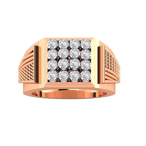 male ring 3dm render 3d print model rings wedding gem engagement jewellery printable jewel diamond gold jewelry sterling brilliant gents groom mens 3D print model - Mito3D