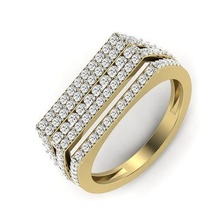 masculino anel 3dm render 3d impressão modelo argolas casamento gema noivado jóias imprimível jóia diamante prata joalheria ouro esterlina branco brilhante platina 3d print model - Mito3D