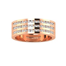 maschio squillare 3dm render 3d Stampa modello anelli nozze gemma Fidanzamento gioielleria stampabile gioiello diamante oro sterlina brillante 3d print model - Mito3D