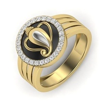 männlich spirituell ring 3dm 3d drucken modell ringe hochzeit juwel engagement schmuck druckbar diamant gold sterling weiß brillant platin ganesha herr 3d print model - Mito3D