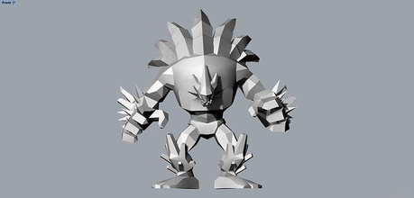 malfite jogos liga legendas estádio campeão zelda impressão escultura brinquedos arte armaduras acessórios animação Liga lendários fantasia personagem 3d print model - Mito3D