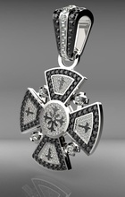 maltese cross gold 14k sterling jewel printable jewelry pendants 3d print model - Mito3D