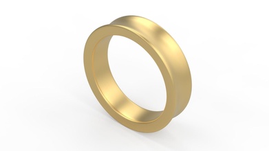 homem banda anel 323 ouro jóia joalheria prata imprimível diamante mulher moda Casamento solitário Saphire rubi amar homens namorados argolas 3d print model - Mito3D