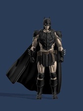 man bat dark knights of steel dc comics armor belt boots wrists games toys 3d print model - Mito3D