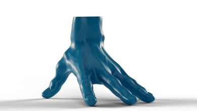 l'homme de main art la poignet 3d d'impression sculpture sculptures 3d print model - Mito3D