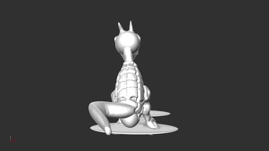uomo mostro arte scultura statua corpo figurina sculture 3d print model - Mito3D