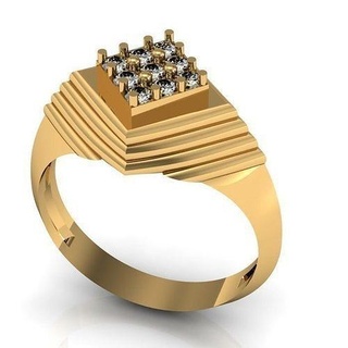 hombre anillo joyería joya platino oro diamante plata brillante romance imprimible compromiso amor Boda anillos enamorado lujo modelos matrimonio nupcial 3d print model - Mito3D