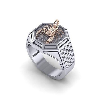 man ring 3d printable gold silver jewelry platinum design diamond jewellery fashion gem ruby sapphire jewel rings luxury manring 3d print model - Mito3D