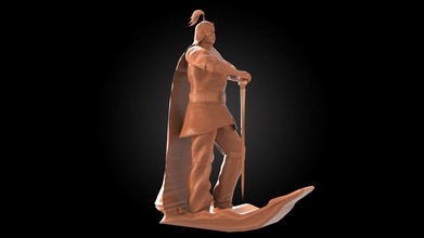 manas Kunst Modell 3d kg in Kirgistan oimo epos nomad Spiele Bischkek Osch talas ordo Skulpturen 3d print model - Mito3D