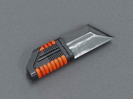 mandaloryalı kemer bıçak 3d Yazdır Dosyalar stl titreşimli vibro ağzı din Djarin mando Mandalore moff gideon bo katan karanlık kılıç oyunlar oyuncaklar 3d print model - Mito3D