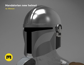 mandaloriano capacete estrela guerras 3d impressão 3demon cavaleiro leme cruzado themandalorian 2019 series armaduras assassino jogos brinquedos acessórios 3d print model - Mito3D