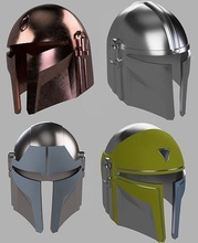 mandalorian helmet bundle star wars games toys 3d print model - Mito3D
