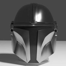 mandaloriano inspirado capacete budwin guerra estrelas estrela guerras suporte cosplay armaduras passatempo faça 3d print model - Mito3D
