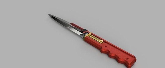 mandaloryalı canlı aksiyon konsept titreşimli bıçak 1 star savaşlar sanat kostüm oyunu destek hobi kendin yap bilimkurgu 3d print model - Mito3D