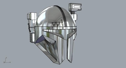 mandalorian paz vizsla pesante fanteria casco aggiornato themandalorian mando armatura cosplay stella guerre stellari vader è modo passatempo fai 3d print model - Mito3D