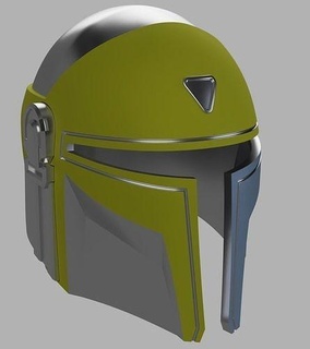 mandalorian warden helmet star wars games toys 3d print model - Mito3D