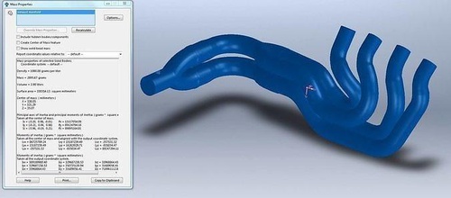 Verteiler Schalldämpfer Auspuff Rennen Wagen Formel 1 Wissenschaft Ingenieurwesen 3d print model - Mito3D