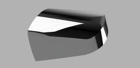 maniglia lancia delta 2012 manipuler voiture chrome composants plastica joint réception arrière gauche loisir diy mécanique pièces 3d print model - Mito3D