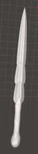 louva deus espada lâmina manta dc aquaman passatempo faça 3d print model - Mito3D