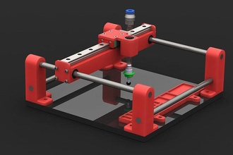 Handbuch wählen Ort Maschine bauen elektronisch Bretter Maschinen Ausrüstung Werkzeug Kicad Leiterplatte smd DIY Hobby Elektronik 3d print model - Mito3D