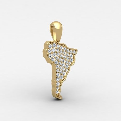 mapa pendente 3d modelo render jóia gema noivado casamento jóias diamante imprimível anel ouro joalheria engagem moda esterlina branco brilhante solitário beleza argolas pingentes 3D print model - Mito3D