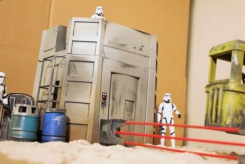 refroidir point contrôle sw guerres étoiles Boba Fett stormtrooper Dark Vador Obiwan mandalorien Jeux jouets 3d print model - Mito3D
