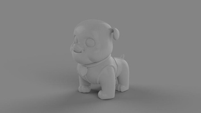 mag macerie animale cane cani zampa pawpatrol pattuglia maqrubble animazione giochi giocattoli 3d print model - Mito3D
