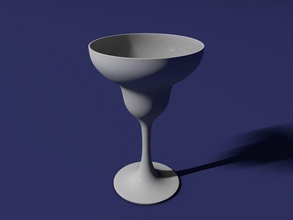 margarita de vidro a casa artigos mesa cocktail martini bebida cozinha jantar fbx 3d print model - Mito3D