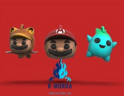 Mario kardeşler anahtarlık Funkos paketlemek Kardeşler Llaveros Funko funko pop oyuncu Hediyeler oyunlar oyuncaklar 3d print model - Mito3D