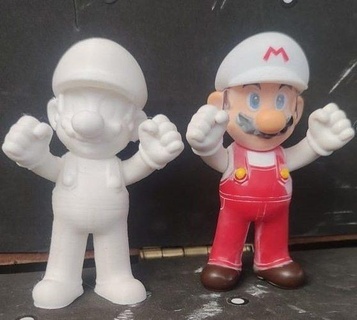 mario bros stl toy character figurine toys games figurines miniatures games toys game miniature statue fantasy sculpture fantasy character 3dprint character game cartoon cartoon character character cartoon game character  3d print model - Mito3D