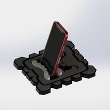 mario manos thwomp phone suporte 3d impressão modelo nintendo vídeo jogos personagem utensílios domésticos escrivaninha brinquedos super 3d print model - Mito3D