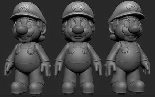 Mario kardeşler Bross nintendo karakter oyunlar video oyun oyuncaklar Luigi Süper ds çocuğu Yazdır pelikula animasyon sigara 3d print model - Mito3D