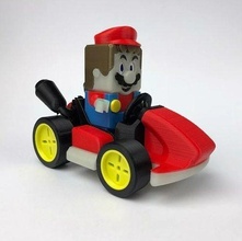 mario kart lego giocattolo plastica veicolo macchina divertimento passatempo fai mano utensili 3d print model - Mito3D