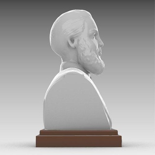 maréchal francisco solano Lopez 3d statue sculpture figure portrait homme art sculptures 3d print model - Mito3D