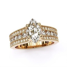 marquesa lujoso anillo joyería joya moda niña bulgari 3dprint 3dfile gratis bvlgari anillos plata precioso imprimible oro boda lujo encendiendo solitario 3d print model - Mito3D