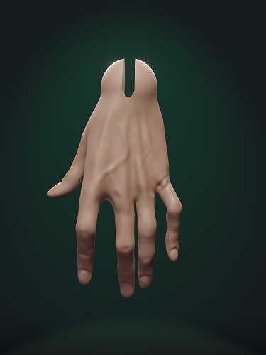 mars bjd hand pose 2 body skin anatomy people doll games toys 3D print model - Mito3D