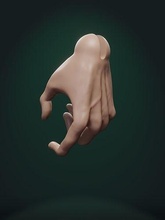 mars bjd el poz 4 oyuncak bebek vücut parmak anatomi cilt oyunlar oyuncaklar 3d print model - Mito3D