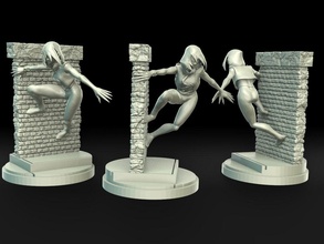 meraviglia crisi protocollo gwenom presupposto incluso uomo ragno gwen comico supereroe ferro mutante superuomo netto hulk cartone animato marchio eroe giochi giocattoli tavola 3d print model - Mito3D