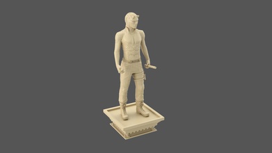 wunder draufgänger 3d drucken skulptur statue kunst teufel eisen abendessen kapitän amerika ameise spinne spiele spielzeuge 3d print model - Mito3D
