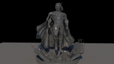 meraviglie sentinella 3d modello stampa meraviglia mcu comico superuomo statua stampato super eroe malvagio bene tipo male scultura cartone animato arte carattere giochi giocattoli 3d print model - Mito3D
