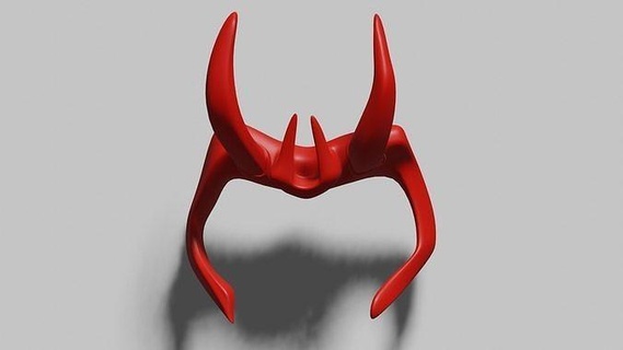 mascara imprimable art masque rétro sculptures 3d print model - Mito3D