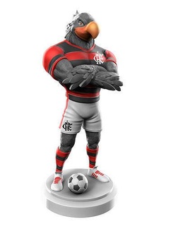 mascotte flamengo animali domestici club squadre dal Brasile zbrush gli sport futebol campione passatempo Fai 3d print model - Mito3D