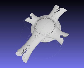 mashu kyrielight shield 3d printable assembly printing costume cosplay fate grand order anime fantasy games toys replica 3d print model - Mito3D
